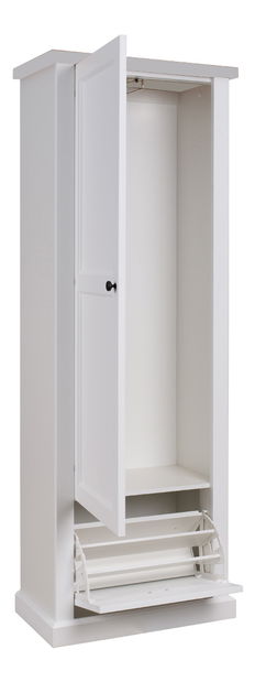 Šatní skříň Gaston (bílá)