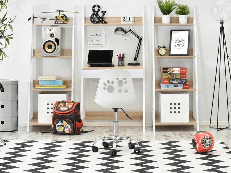 Dětská židle Footy (zelená + chromová)