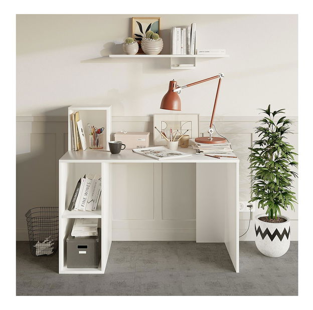 PC stolek Bocca (bílá)