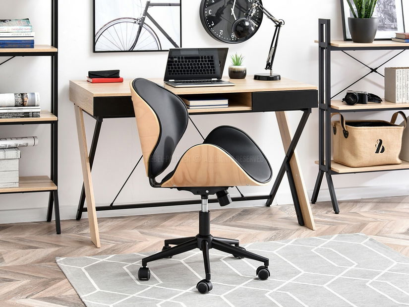 Křeslo Bloom (buk + chromová)