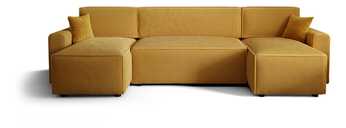 Rohová sedací souprava Mirage U Bis Sed (žlutá)