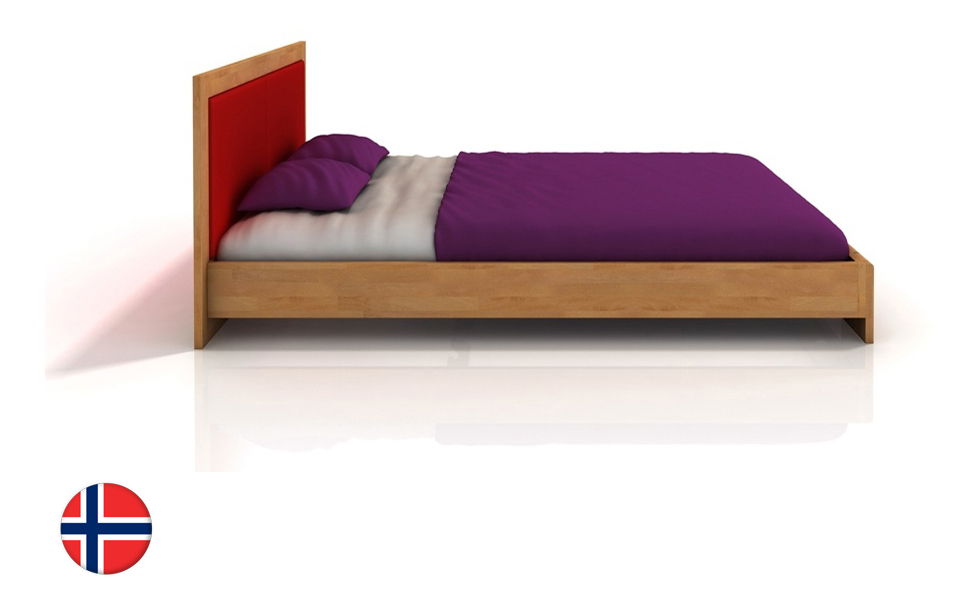 Manželská postel 160 cm Naturlig Manglerud (buk)