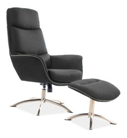 Křeslo Rachal (šedá)