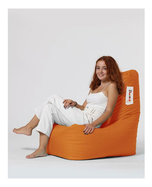 Sedací pytel Dust (oranžová)