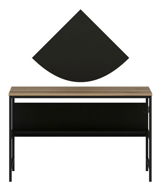 PC stolek Grana 1 (zlatá + černá)