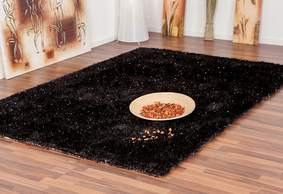 Ručně všívaný koberec Nova 600 Black *bazar