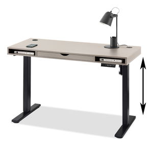 PC stolek Osto 120 (béžová + černá)