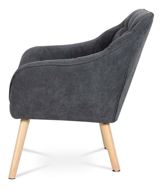 Křeslo Ahondado (tmavě šedá)