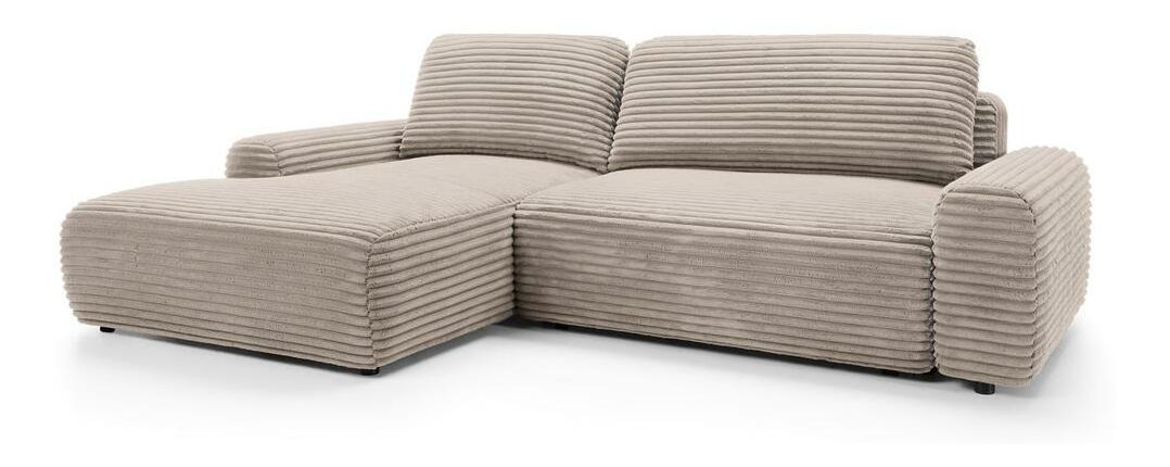 Rohová sedací souprava Afelia (L) (béžová)