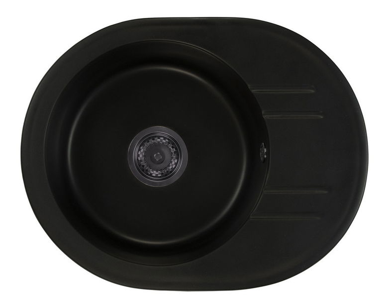 Kuchyňský dřez Baltera (černá) (bez otvoru pro baterii)