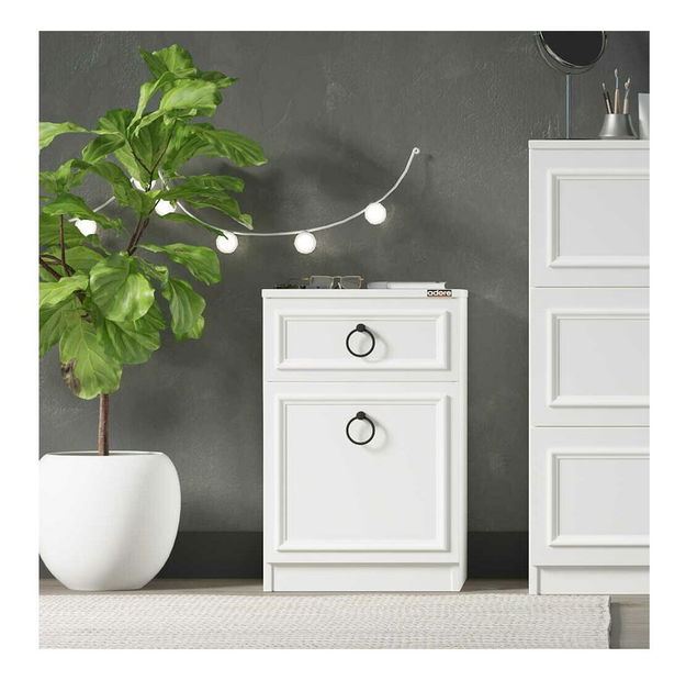 Noční stolek Mekali 2 (bílá)