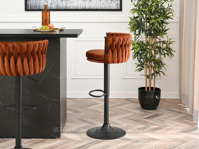 Židle Adel (měděná + černá)