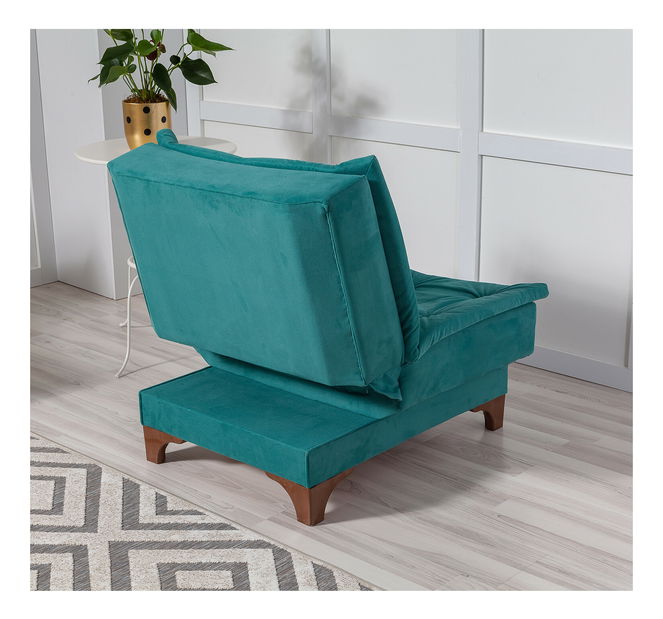 Relaxační křeslo Klaudi B (zelená)