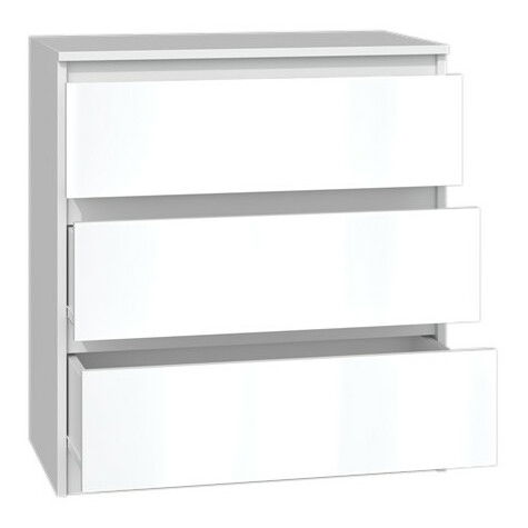 Komoda Musecalo 1 (lesk bílý)