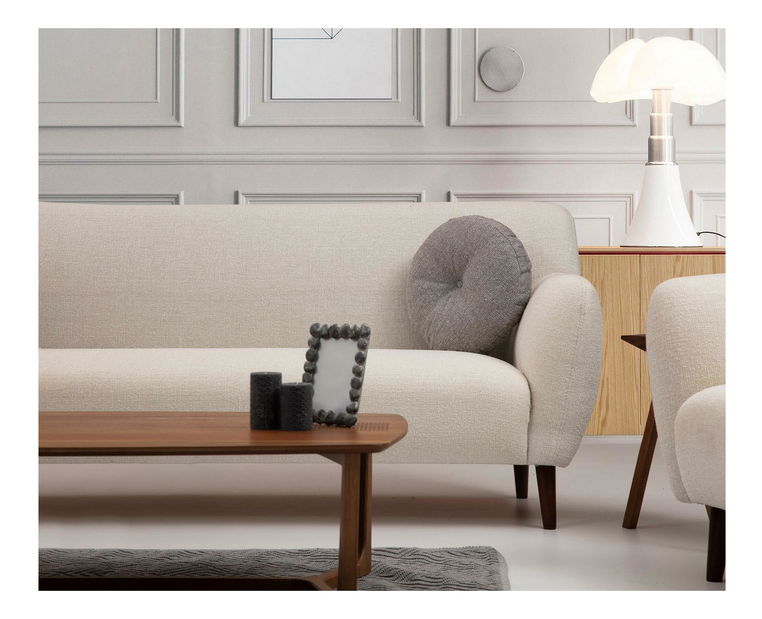 Pohovka trojsedačka Ennesota (béžová + černá)