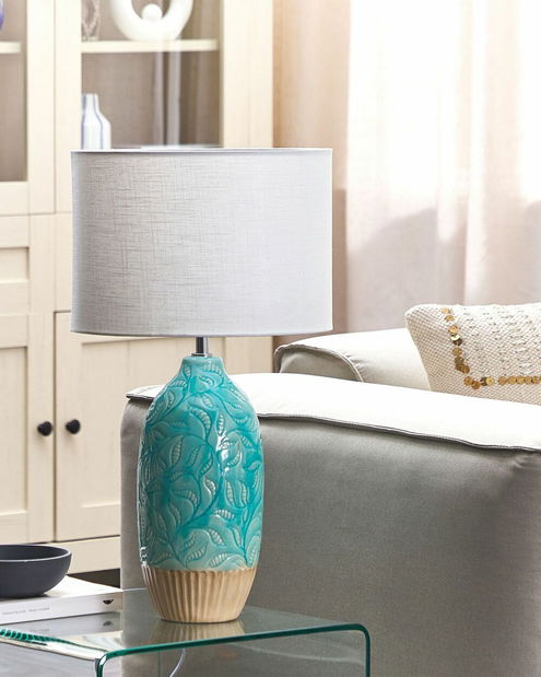 Stolní lampa Aurelien (modrá)