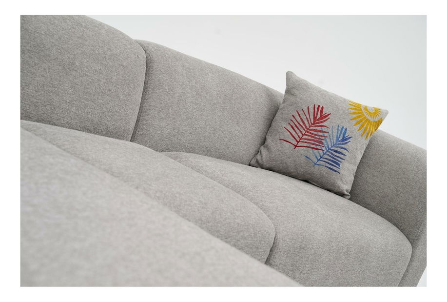 Rohová sedačka Lindasetta (L) (světle šedá)