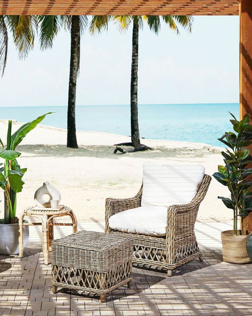 Zahradní křeslo Regulus (béžová)