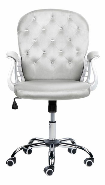 Kancelářská židle Prince (světle šedá)