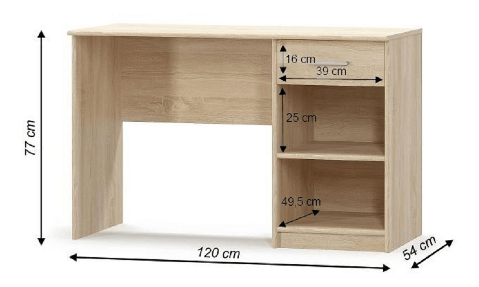 PC stolek Thornham 1S *bazar