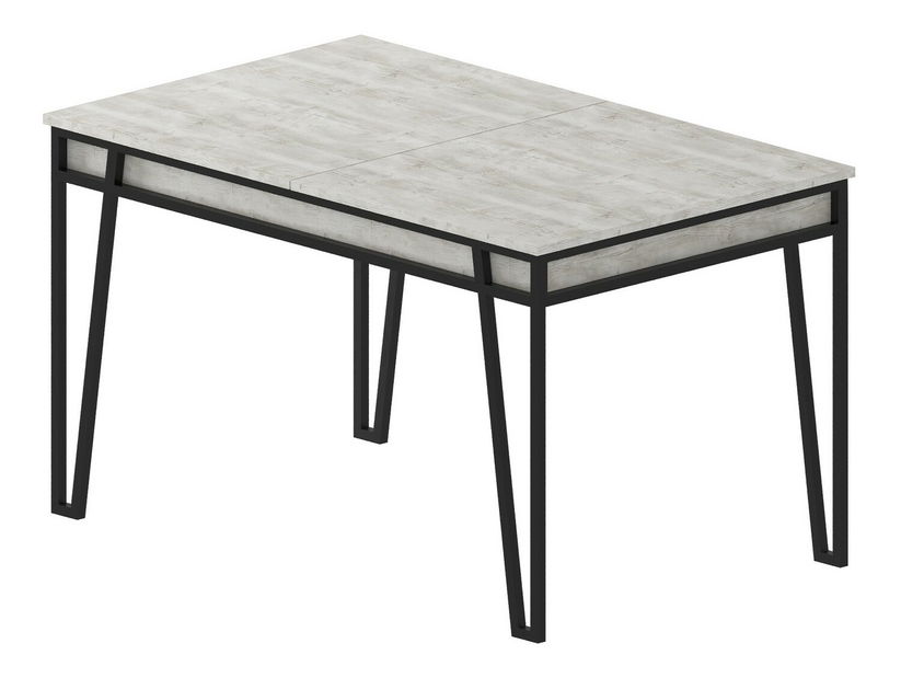 Rozkládací jídelní stůl (pro 6 osob) Patron (Bílá)