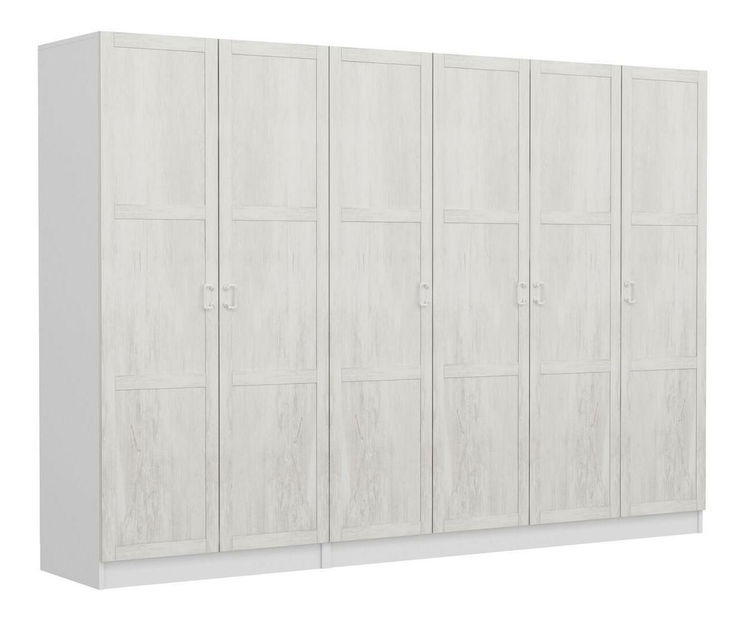Šatní skříň Kalia 3833 (bílá)