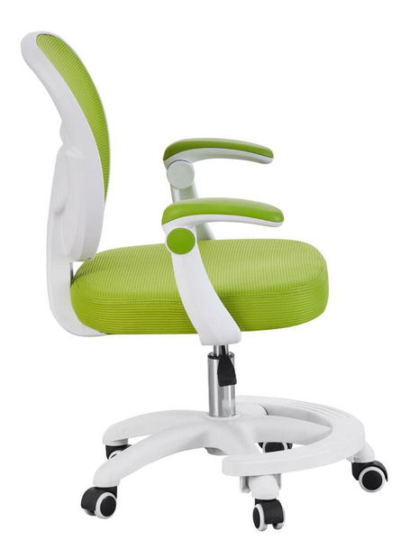 Kancelářská židle Trapani 2 (zelená + bílá)