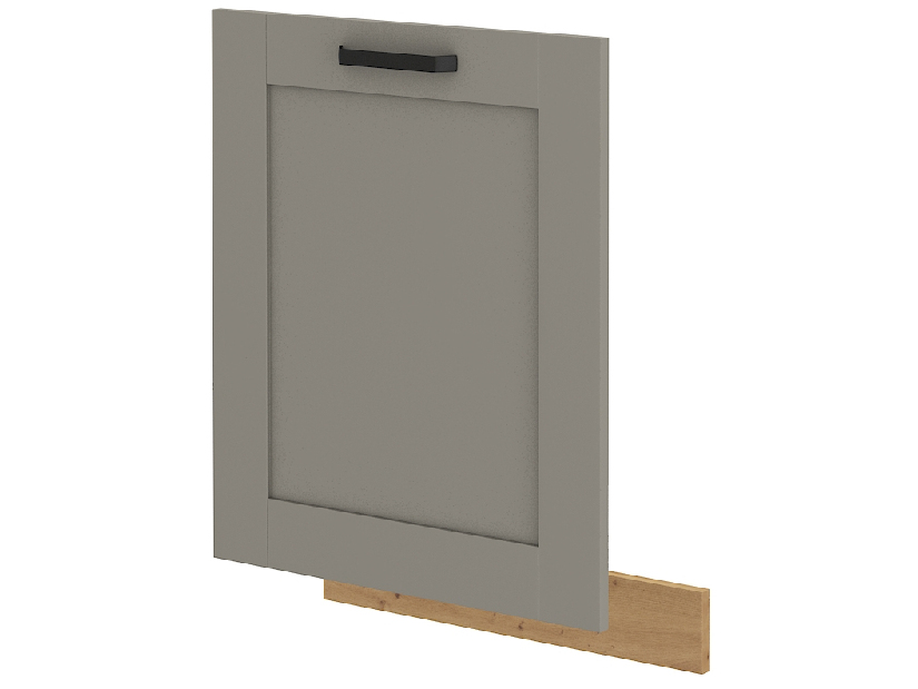 Dvířka na vestavnou myčku nádobí Lucid ZM 596 x 713 (dub artisan + claygrey)