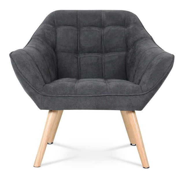 Křeslo Ahondado (tmavě šedá)