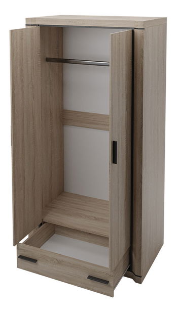 Šatní skříň Xena XV-2 (sonoma)