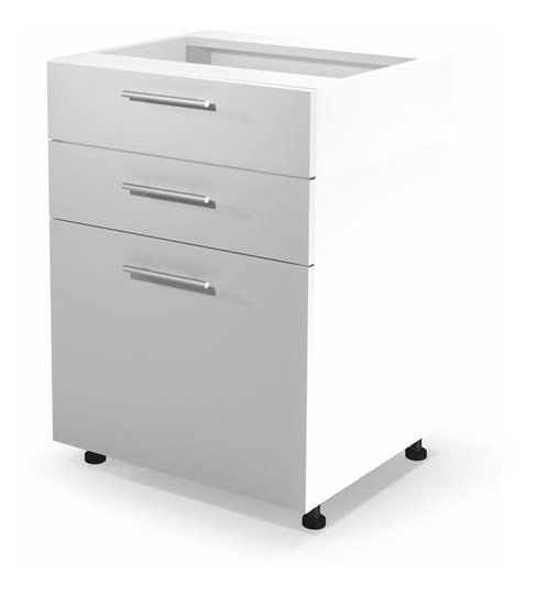 Dolní kuchyňská skříňka Verlene 60/82 (bílá)