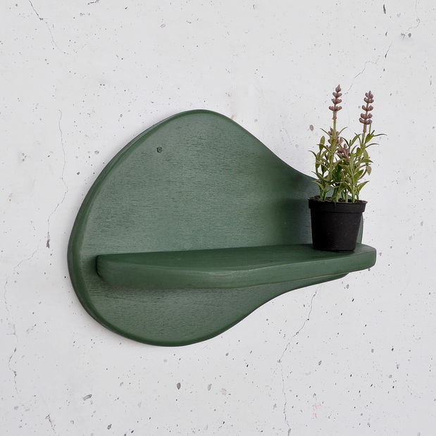 Závěsná police Mehehe (zelená)