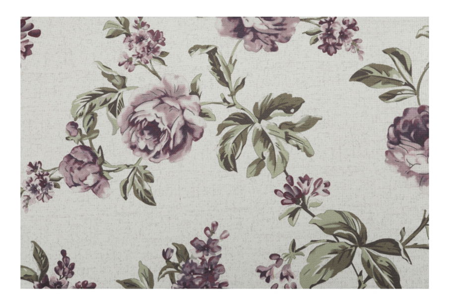 Křeslo ušák s taburetem Aevo rose 18