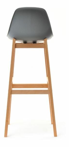 Židle Evan (šedá + buk)