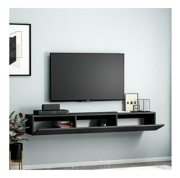 TV stolek/skříňka Tessa (černá)