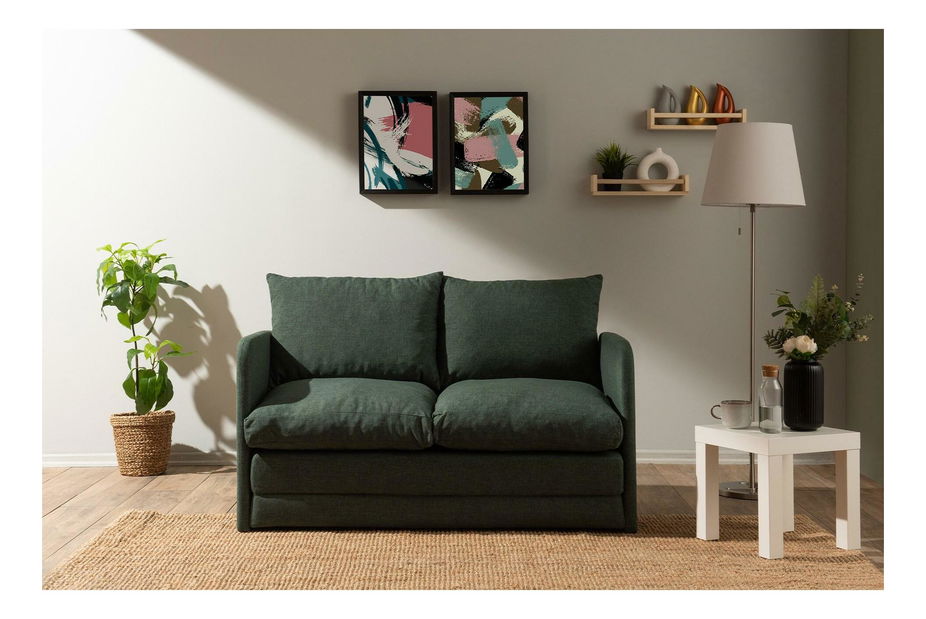 Rozkládací pohovka Sagoretti (zelená)