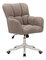 Kancelářské křeslo Gorman (šedohnědá)
