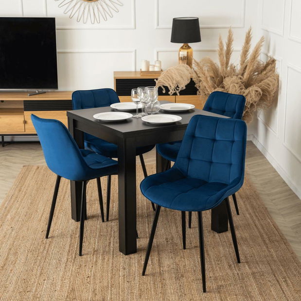 Jídelní židle Clavar (námořnická modrá)