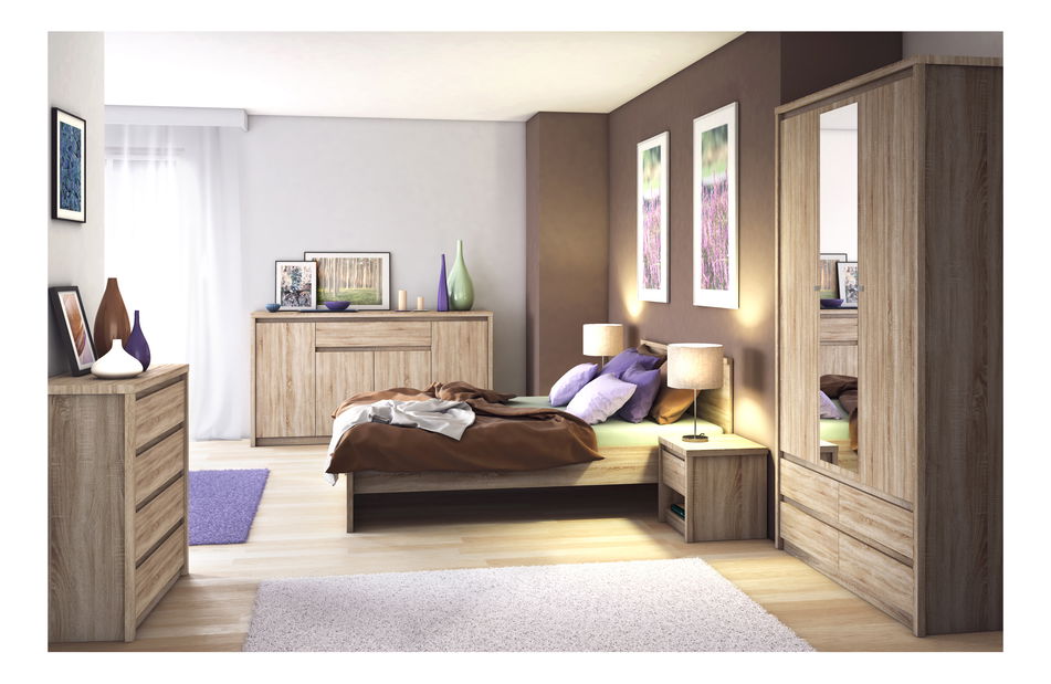 Komoda Noella (dub sonoma)