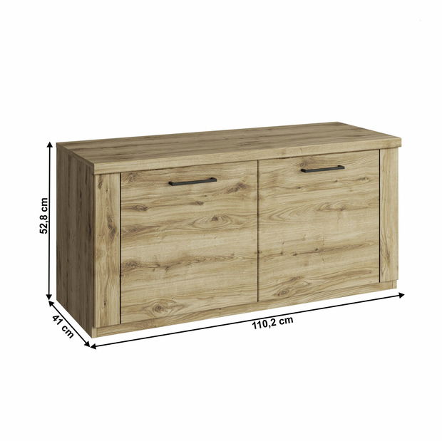 Botník (skříňka na boty) DORIS (dub navarra)