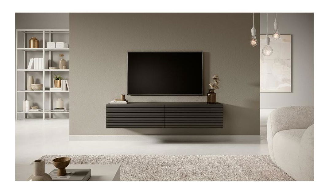 TV skříňka/stolek Purtas 140 (grafit)