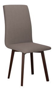 Jídelní židle Tokio II (taupe + ořech)