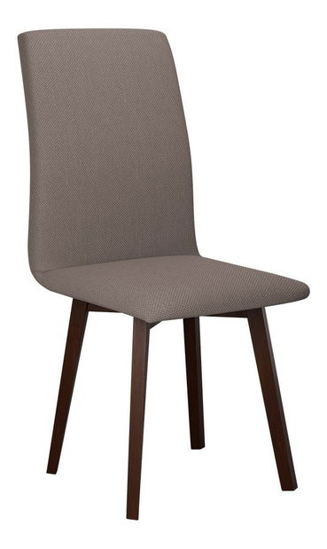 Jídelní židle Tokio II (taupe + ořech)