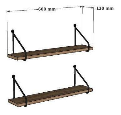 Set 2ks. polic Tubusu (dub safírový)