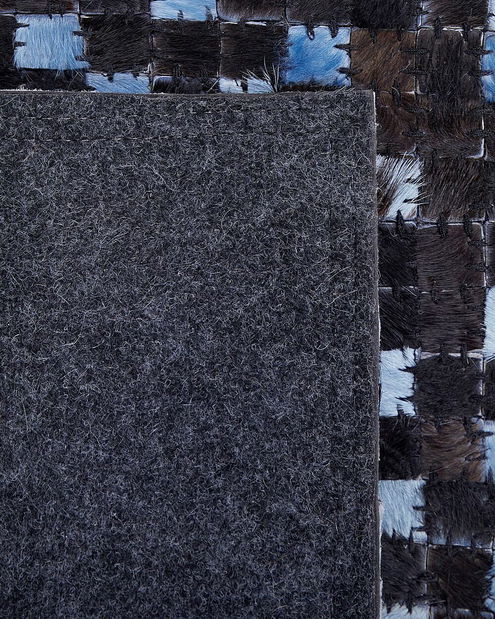 Koberec 160x230 cm IKSHA (kůže) (hnědá)