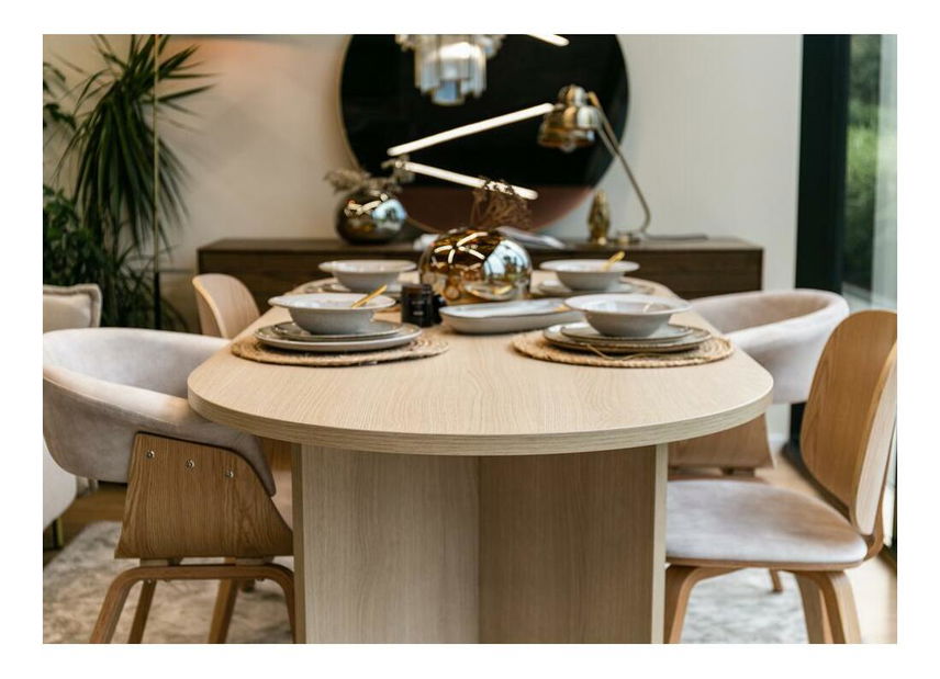 Jídelní stůl Olivo (pro 8 a více osob) (dub lindberg) *bazar