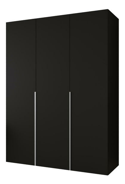 Šatní skříň 150 cm Alice 1 (černá + kašmír)