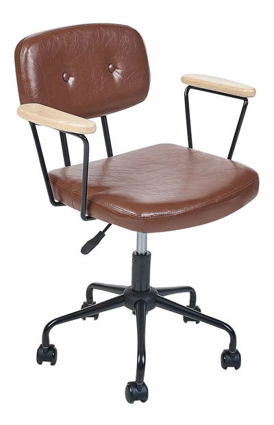 Kancelářská židle Asta (hnědá)