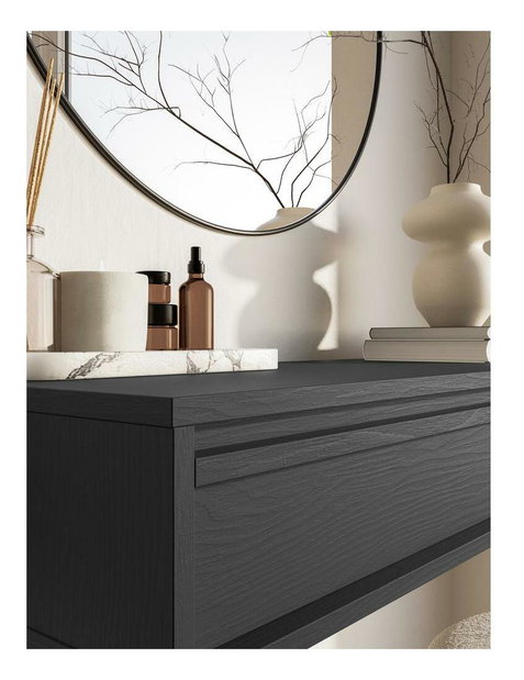 Toaletní stolek Evane E3 (černá)