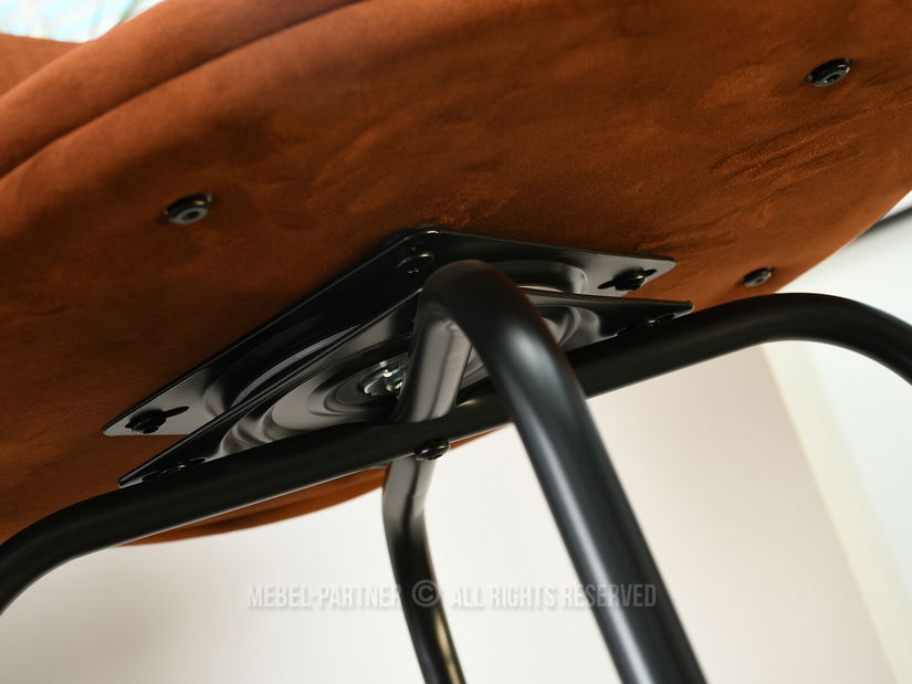 Barová židle Japassie (černá)